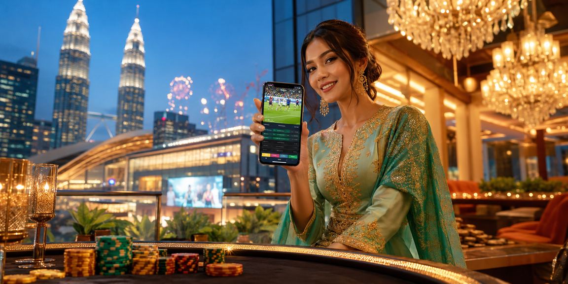 Pemain Kuala Lumpur memantau perlawanan sukan langsung semasa Hari Raya di 90an